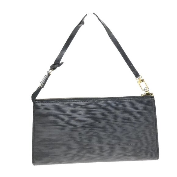 LOUIS VUITTON LV Pochette Accessoires Hand Bag Epi Leather Black M52942 31KB270 - Picture 8 of 14